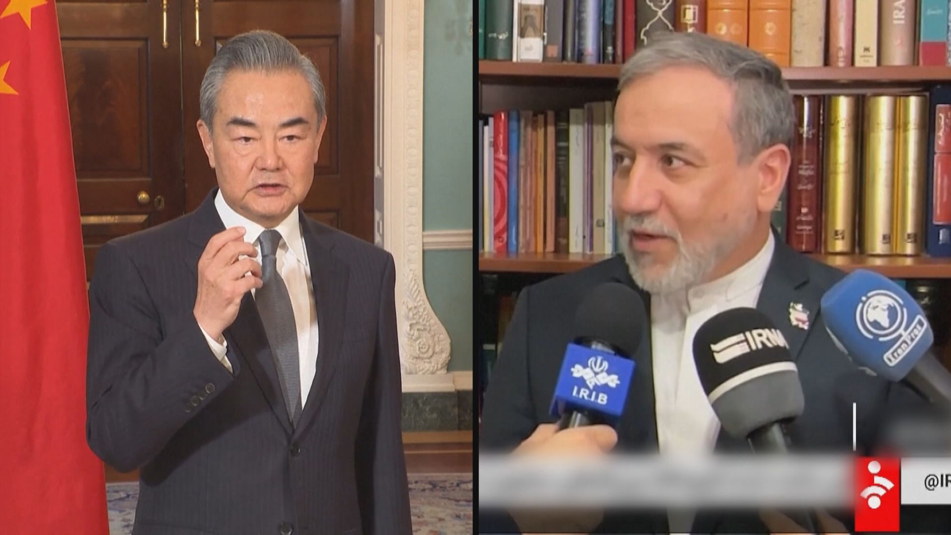 王毅與伊朗外長阿拉格齊通電話　稱應保障國際通行海峽安全