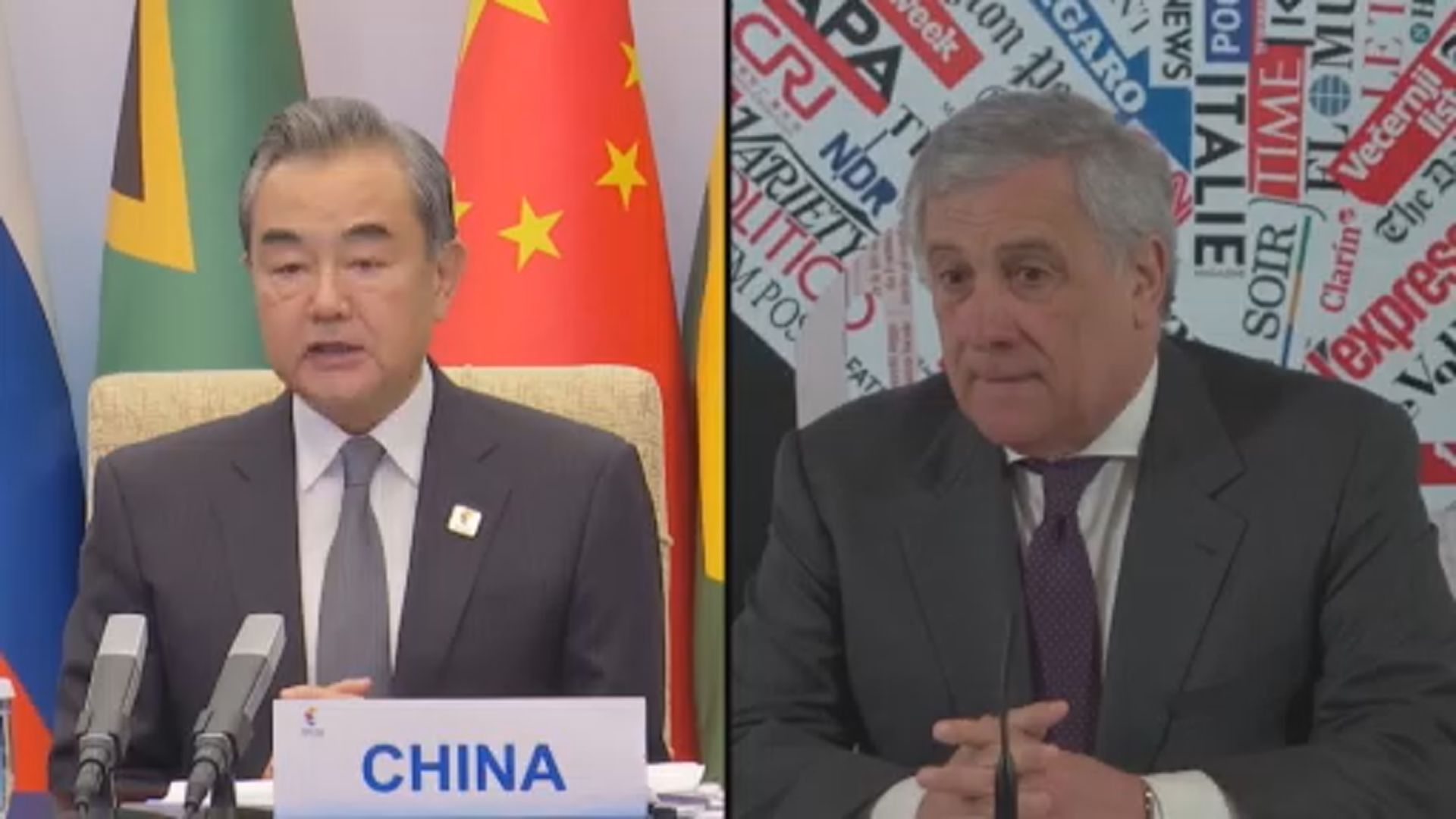 意國外長訪華前稱 兩國貿易改善不似預期