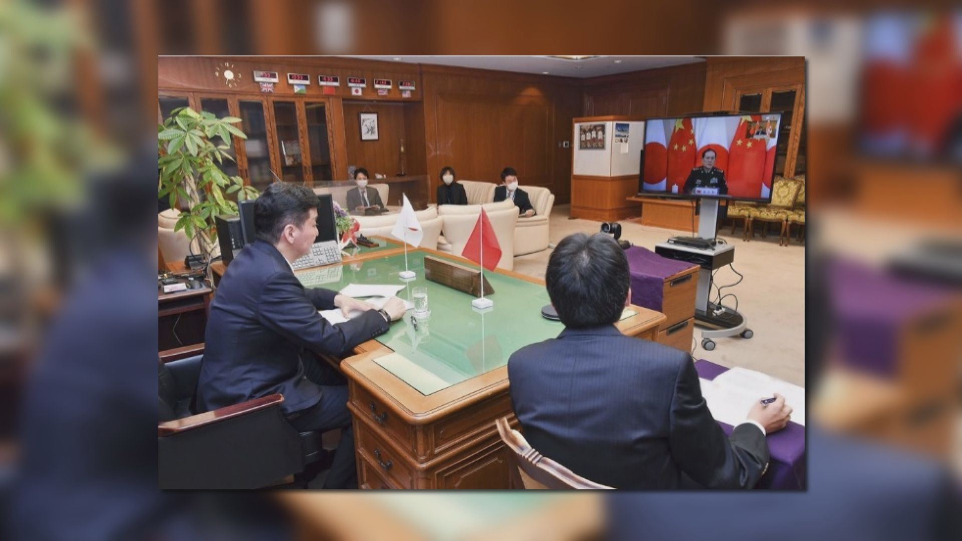 中日防長同意明年設置直通軍事熱線