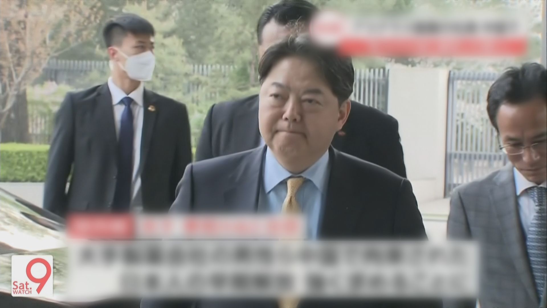 日本外相林芳正抵京　星期日晤秦剛