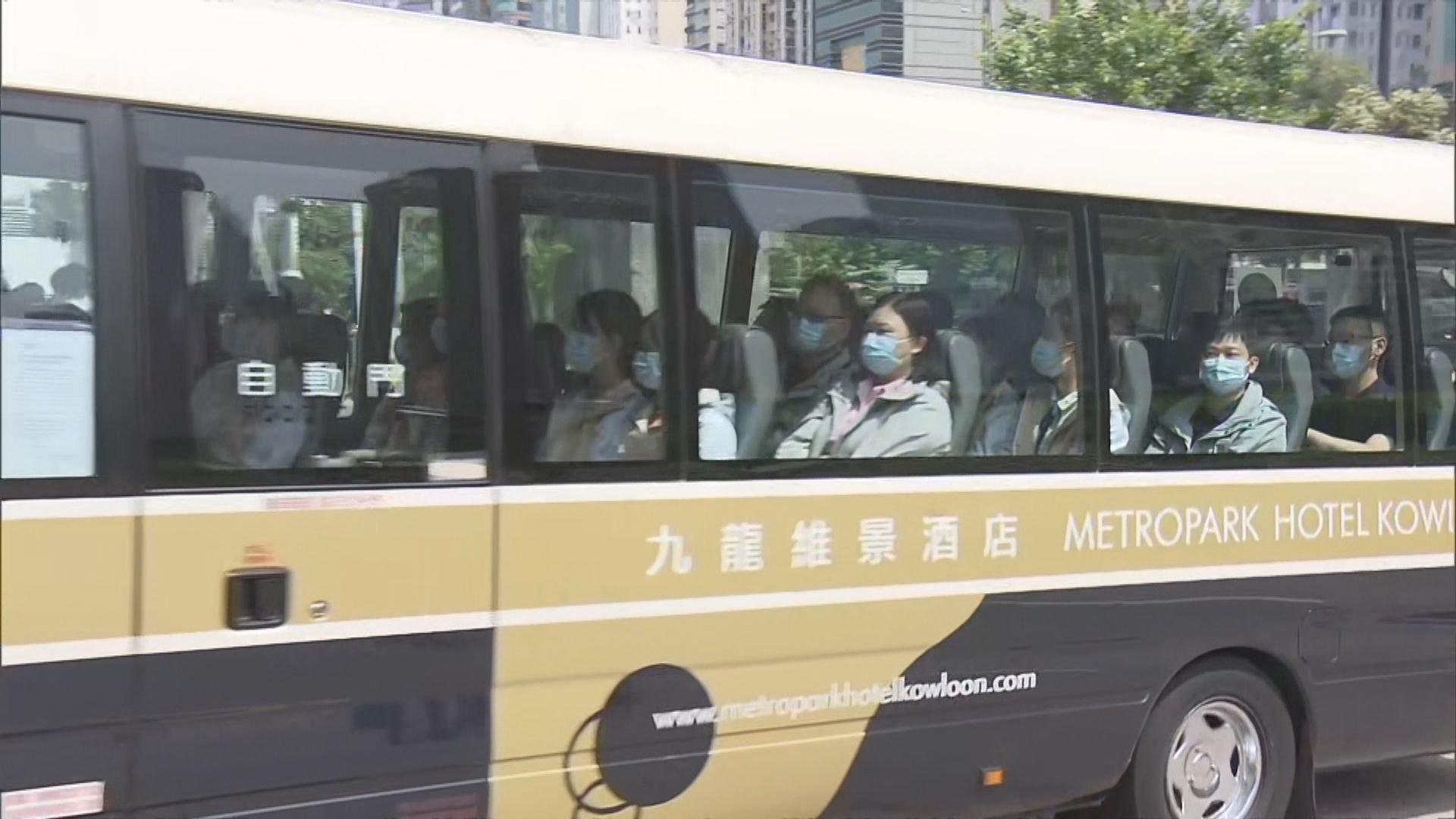 內地檢測支援隊視察臨時氣膜實驗室