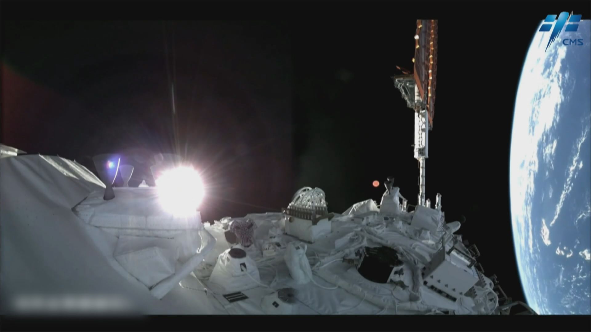 中國太空站艙外機械臂開展在軌測試