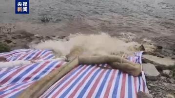 洞庭湖決口封堵後 2.1億立方米積水急需排出