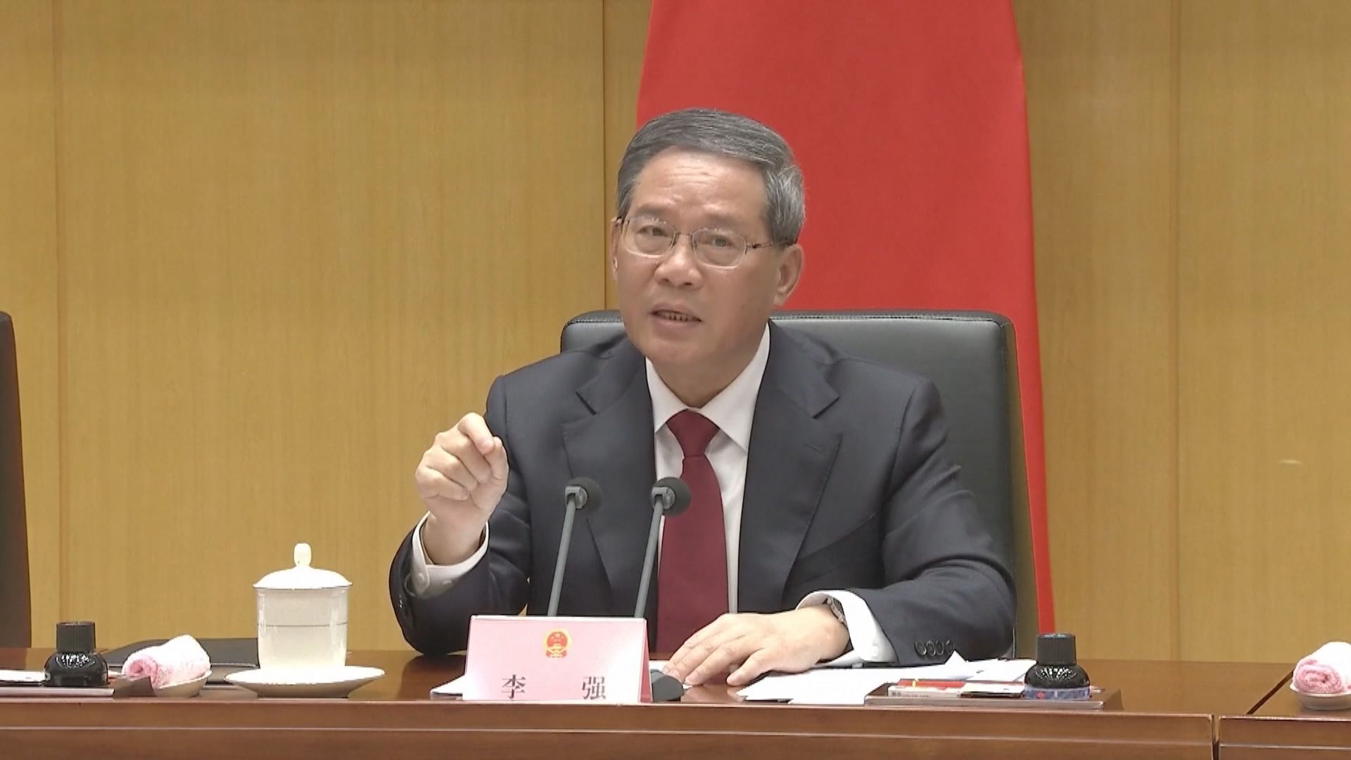 李強：本屆政府要貫徹落實黨中央決策部署