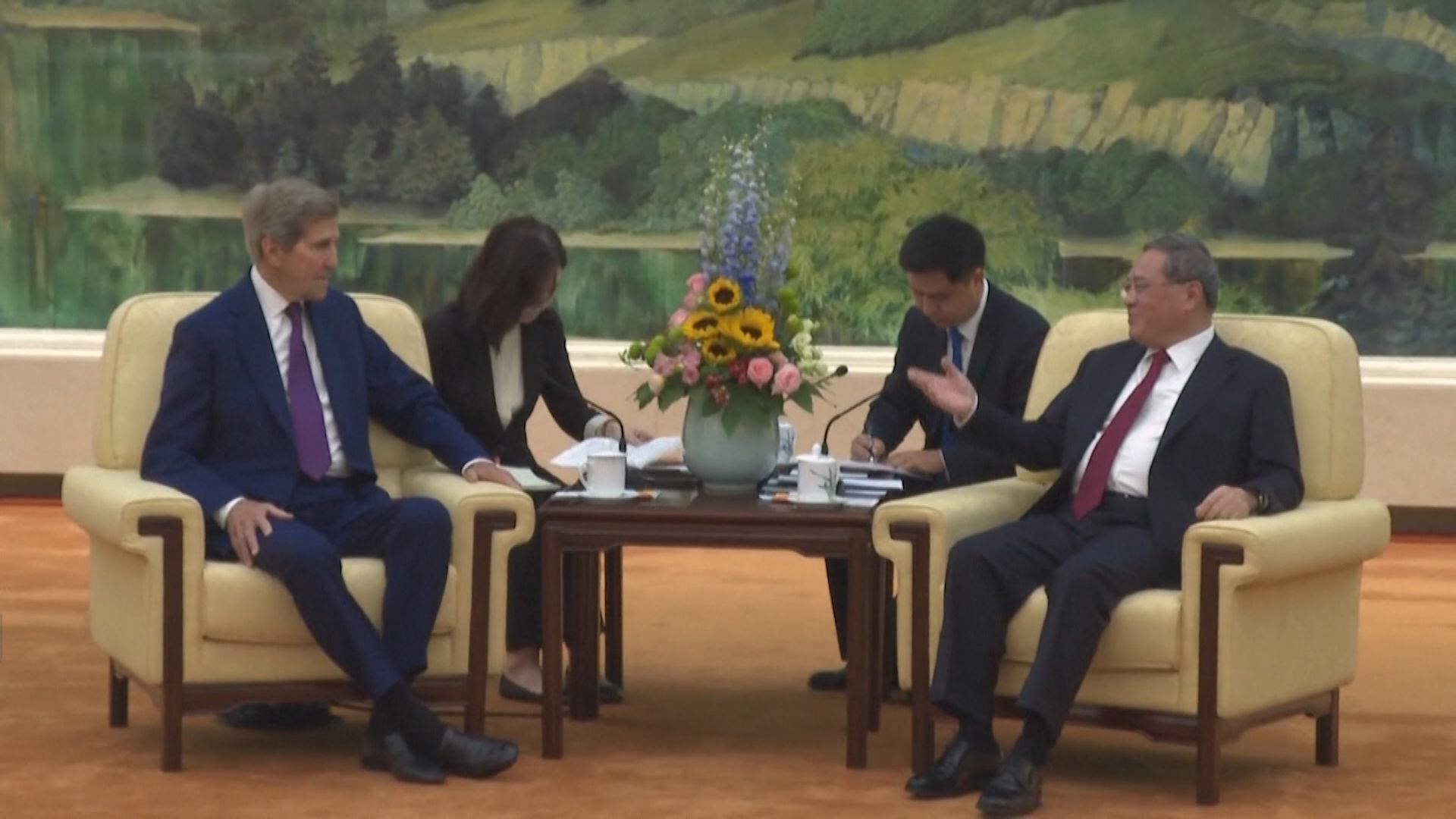 李強：中美需合作應對氣候等全球挑戰