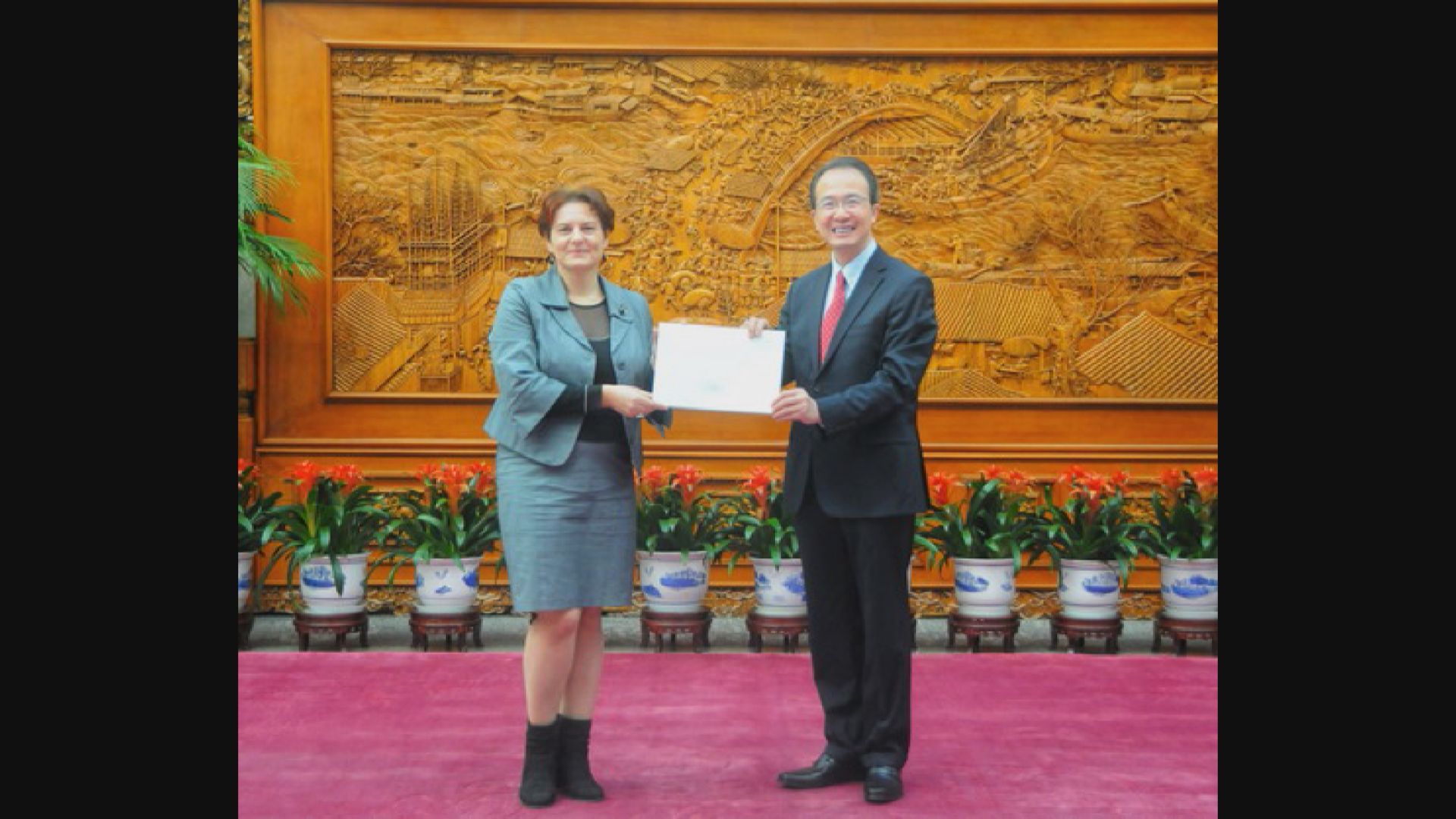 立陶宛宣布召回駐華大使米克維西恩