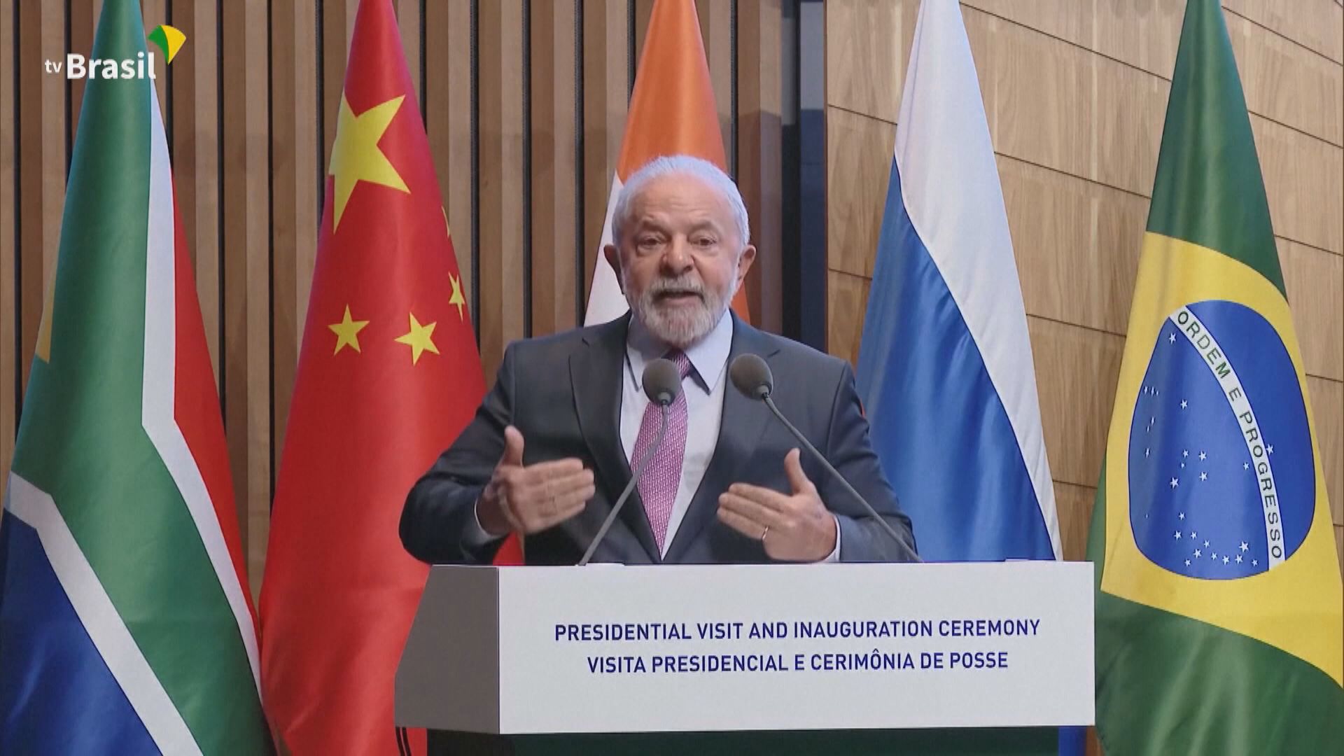 盧拉繼續訪華行程　籲金磚國家以本國貨幣結算