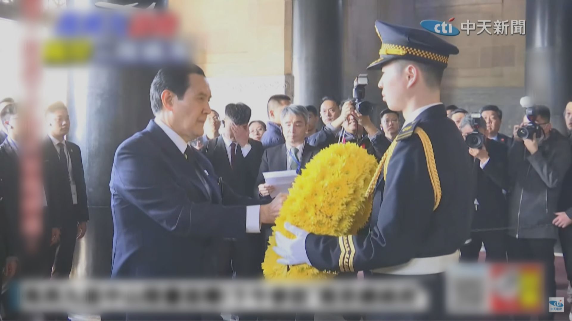 馬英九參訪南京中山陵   稱追求和平避免戰爭是兩岸人民責任