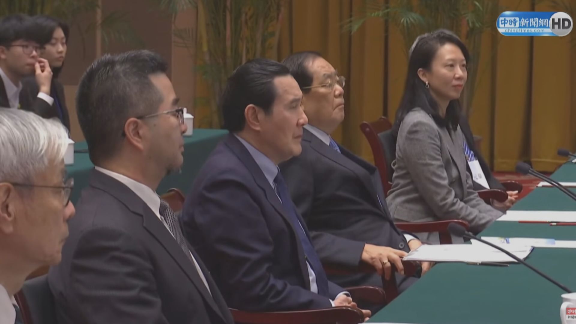 馬英九晤湖北省委書記王蒙徽　稱求同存異方能行穩致遠