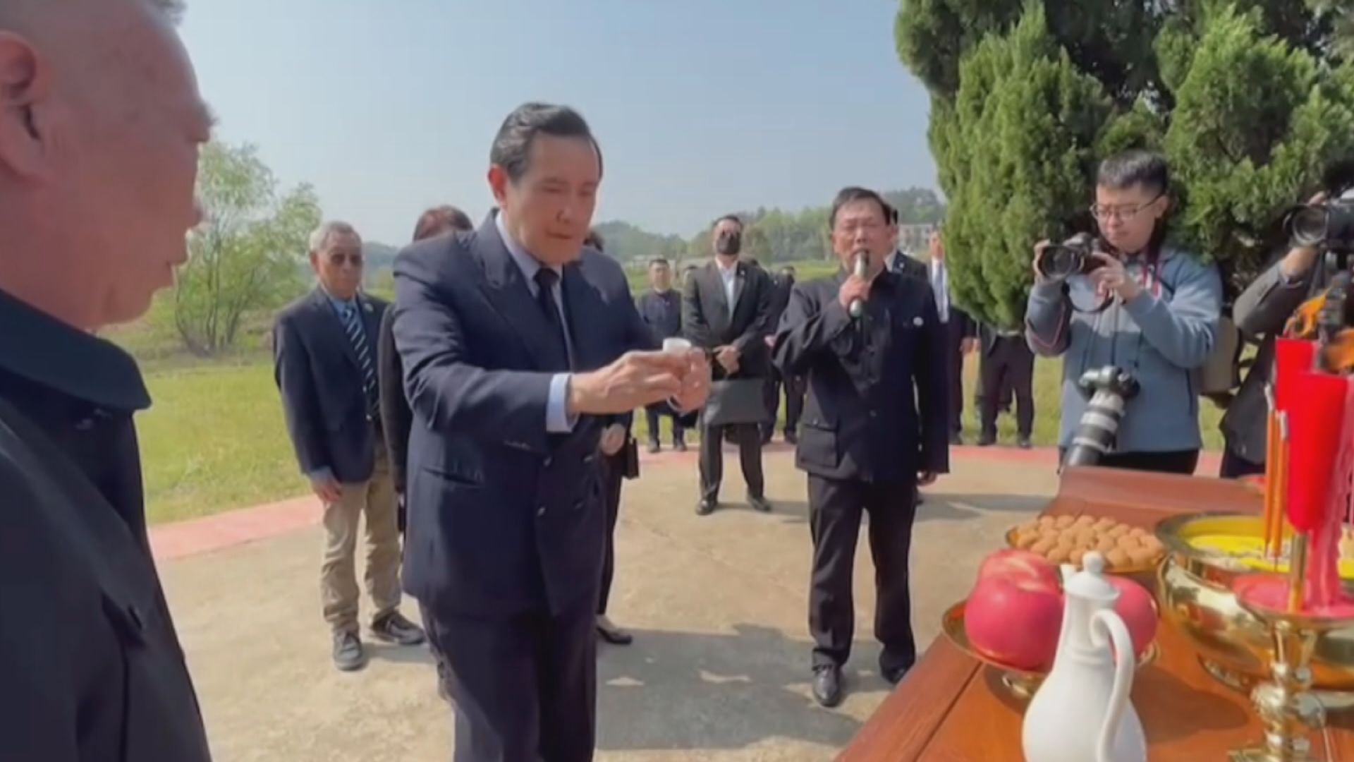 馬英九到家鄉湖南湘潭祭祖　稱實現多年願望