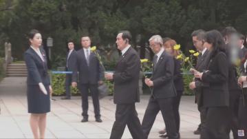 馬英九訪問大陸第三日 瞻仰黃花崗七十二烈士陵園