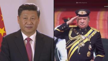 中馬建交50周年 習近平與馬來西亞最高元首易卜拉欣互致賀電