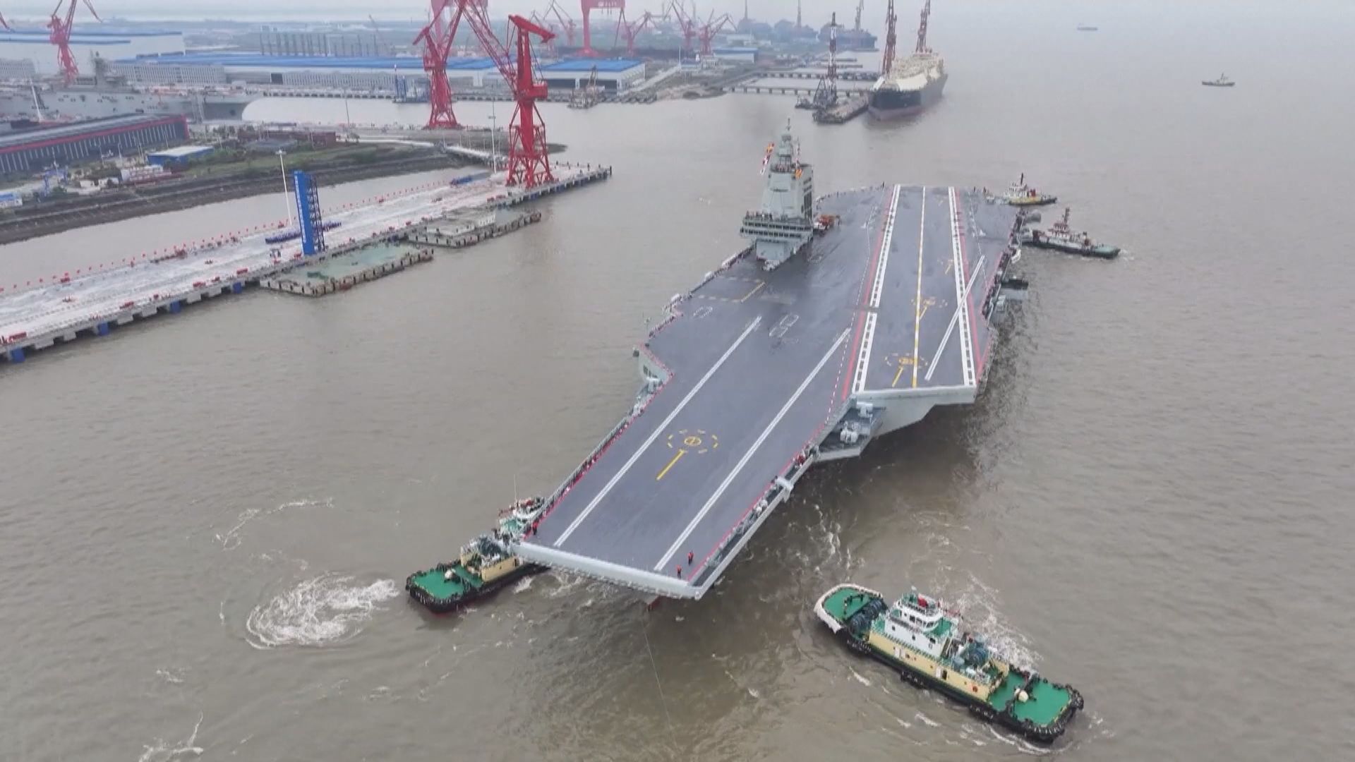 國產電磁彈射航母福建艦正加緊海試　專家料服役將大幅提升海軍戰力