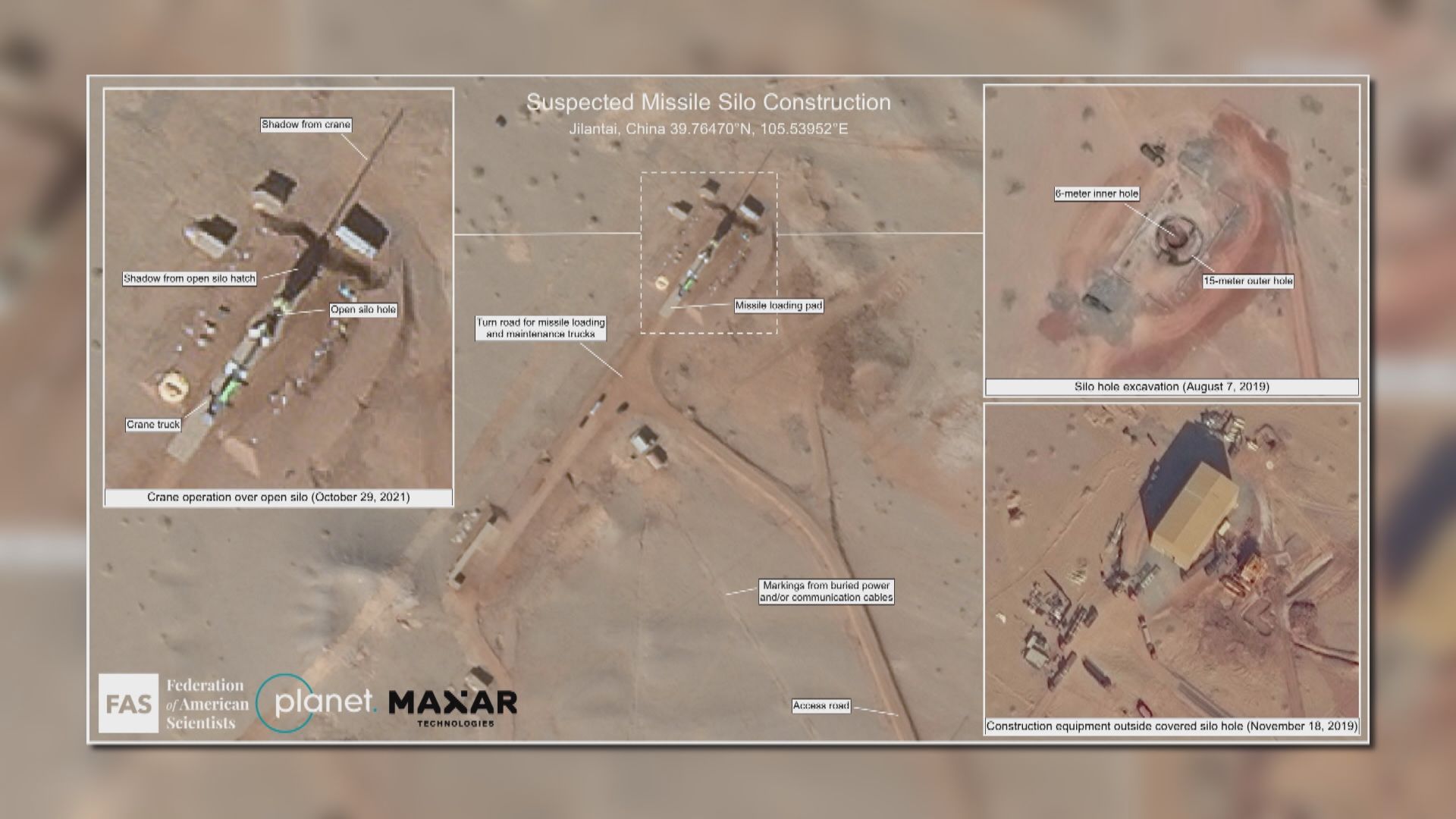 中國被指建造三百個導彈發射井　外交部：恪守不首先使用核武