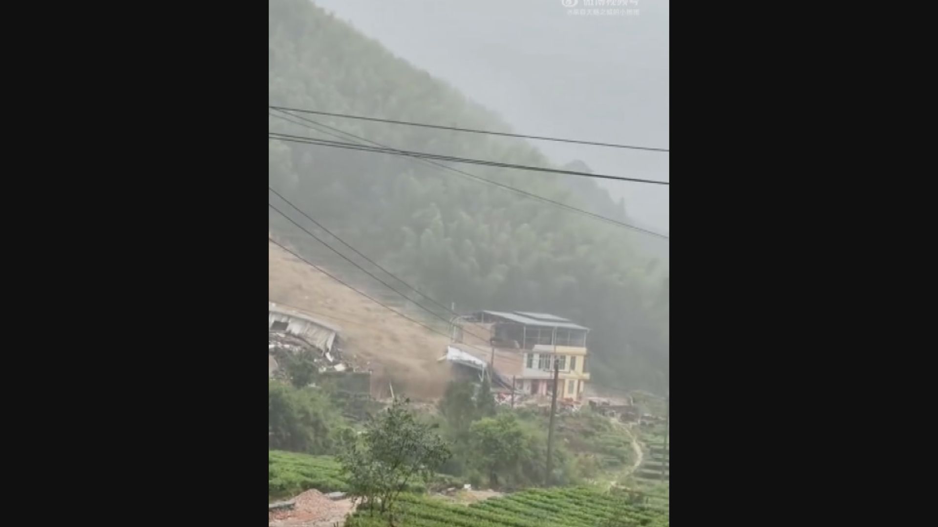 江西遂川縣連日暴雨致山泥傾瀉　至少1死、11人失蹤