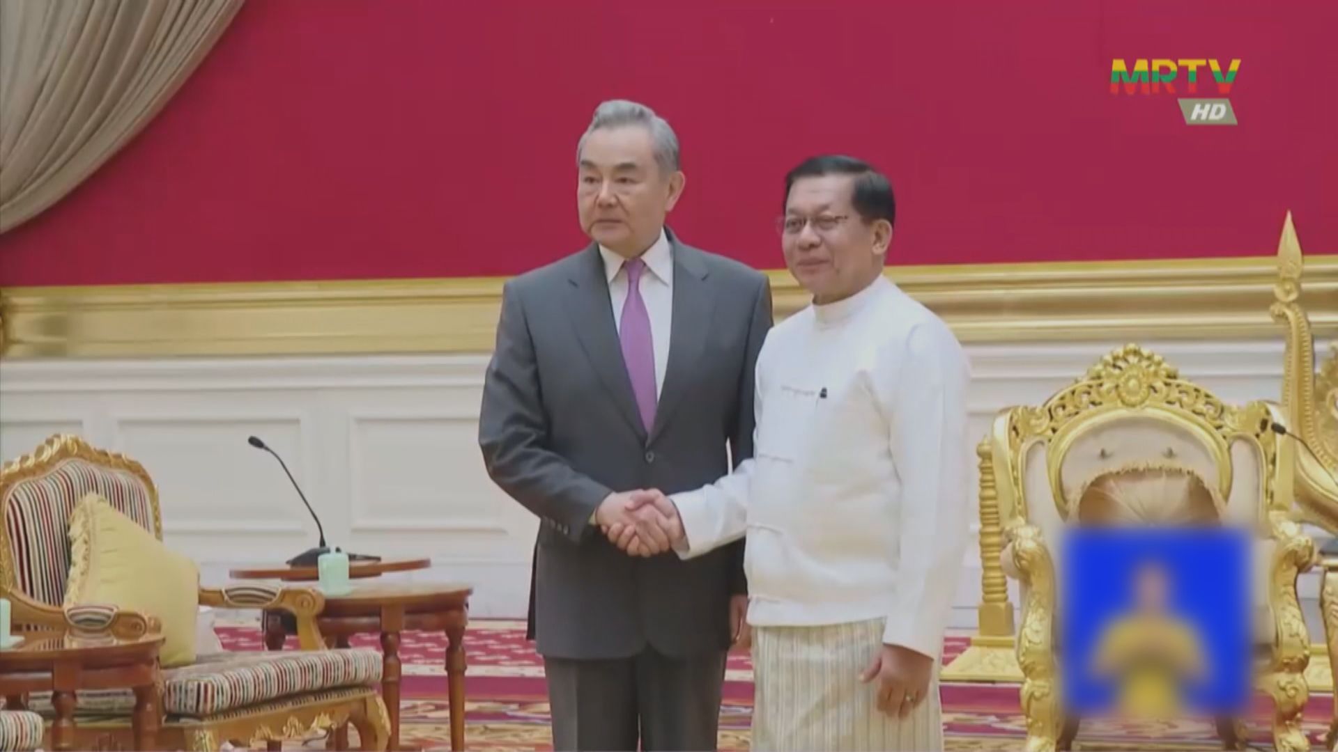 緬甸總統敏昂萊晤王毅　稱不允許境內損害中國利益行為