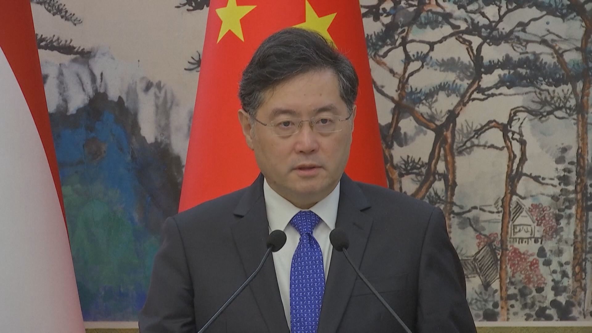 秦剛晤荷蘭副首相 冀荷方為中企提供公平營商環境