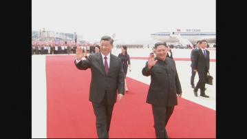 習近平和金正恩互致新年賀電