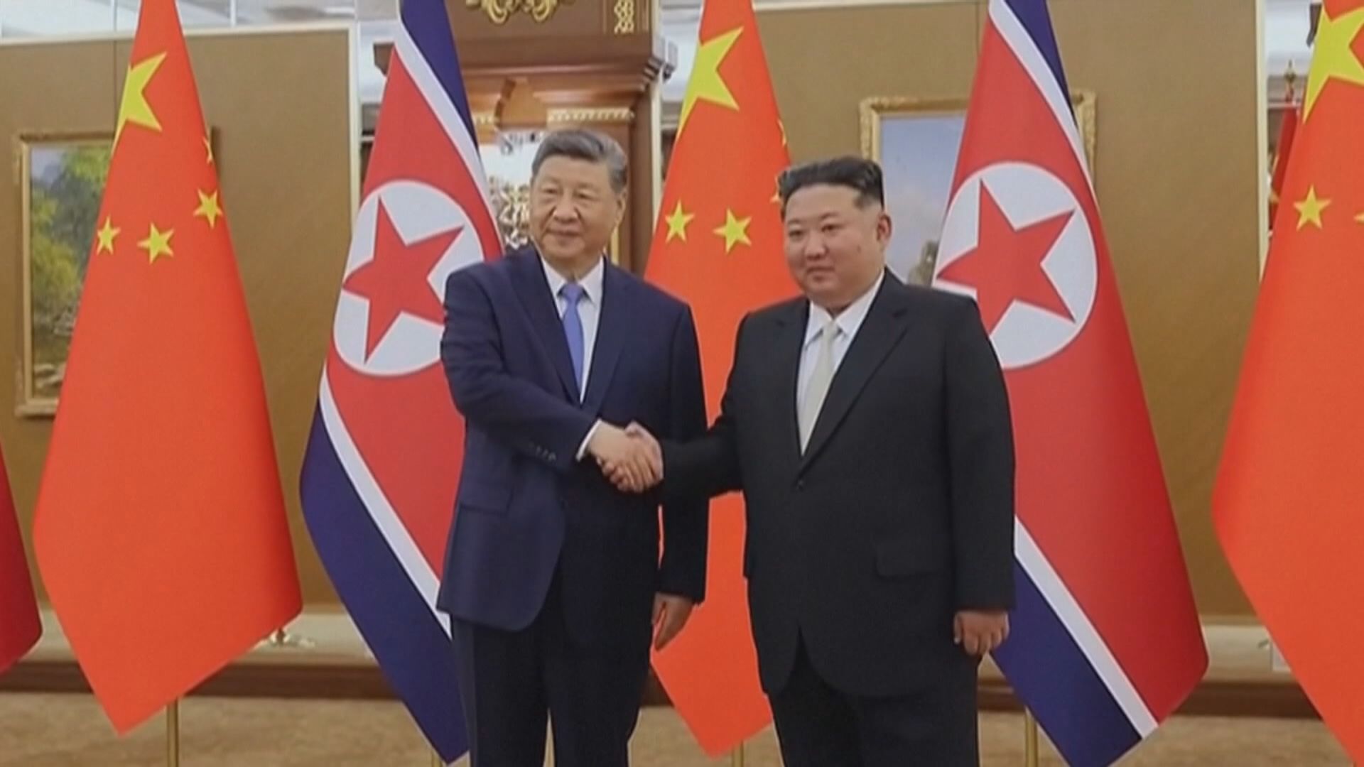 中朝領袖就兩國友好合作條約簽訂65年互致賀電