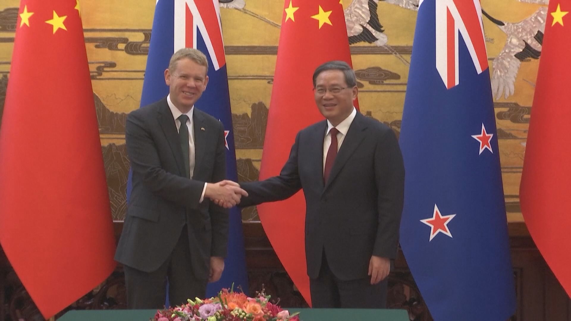 中新發表全面戰略夥伴關係聯合聲明 同意加強兩國高層交往