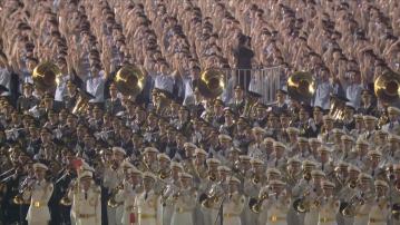 抗戰勝利80周年閱兵第三次綜合演練圓滿完成