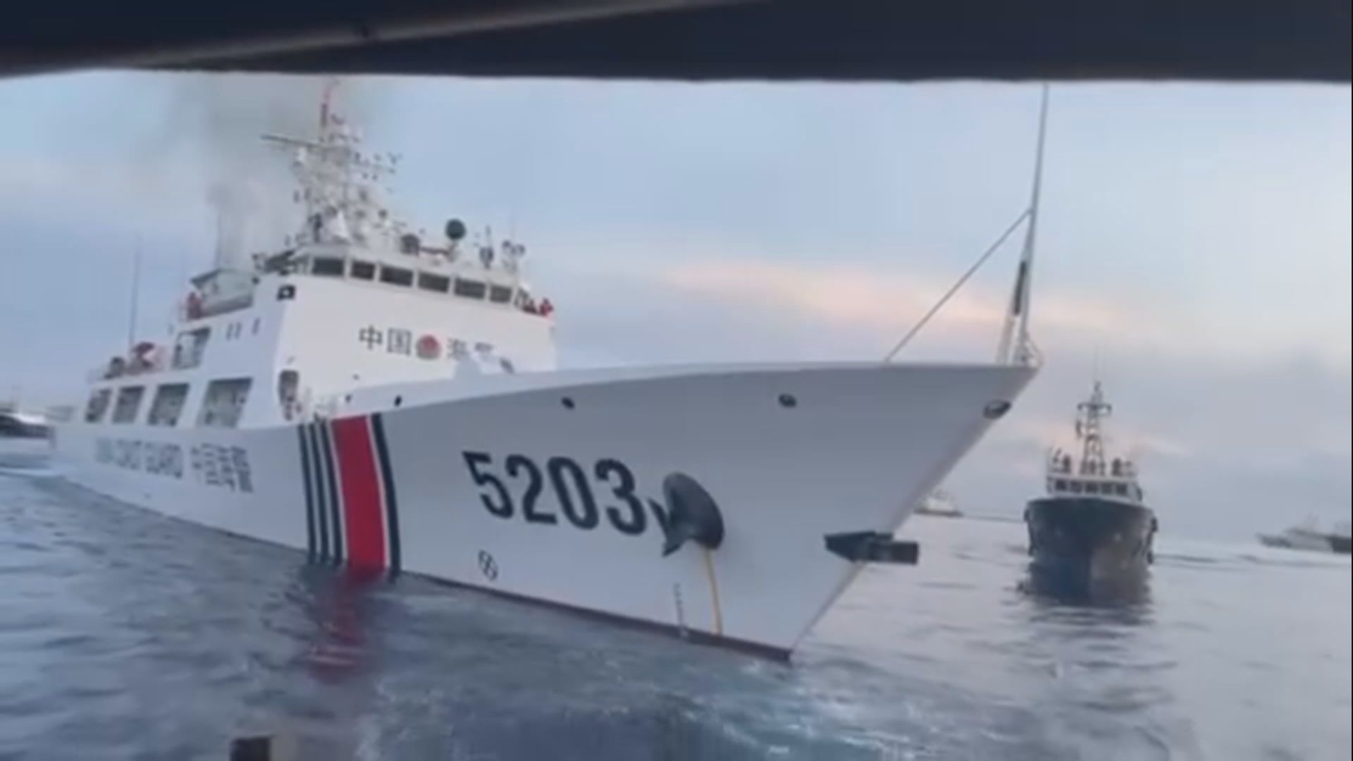 南部戰區指菲律賓護衛艦擅闖黃岩島鄰近海域