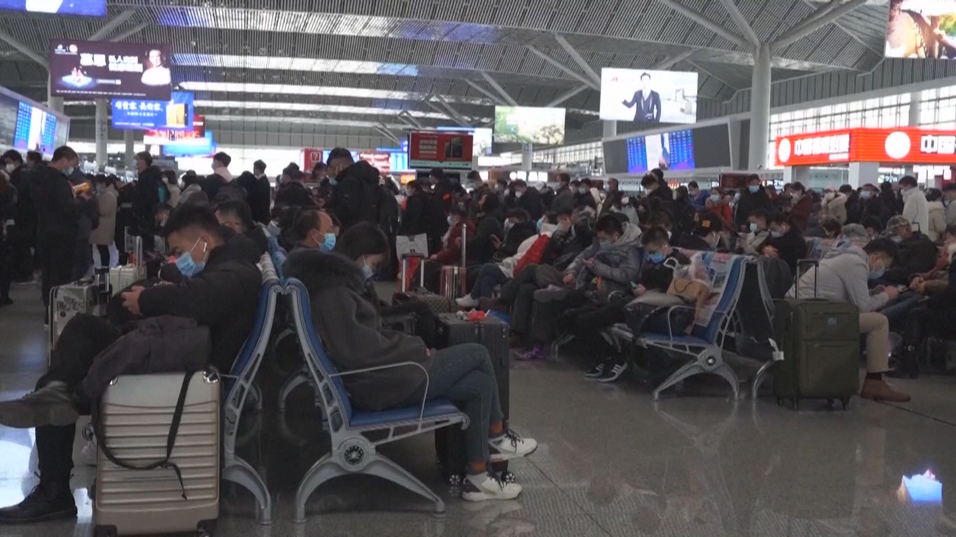 內地鐵路部門預計春運客流量減少一億人次