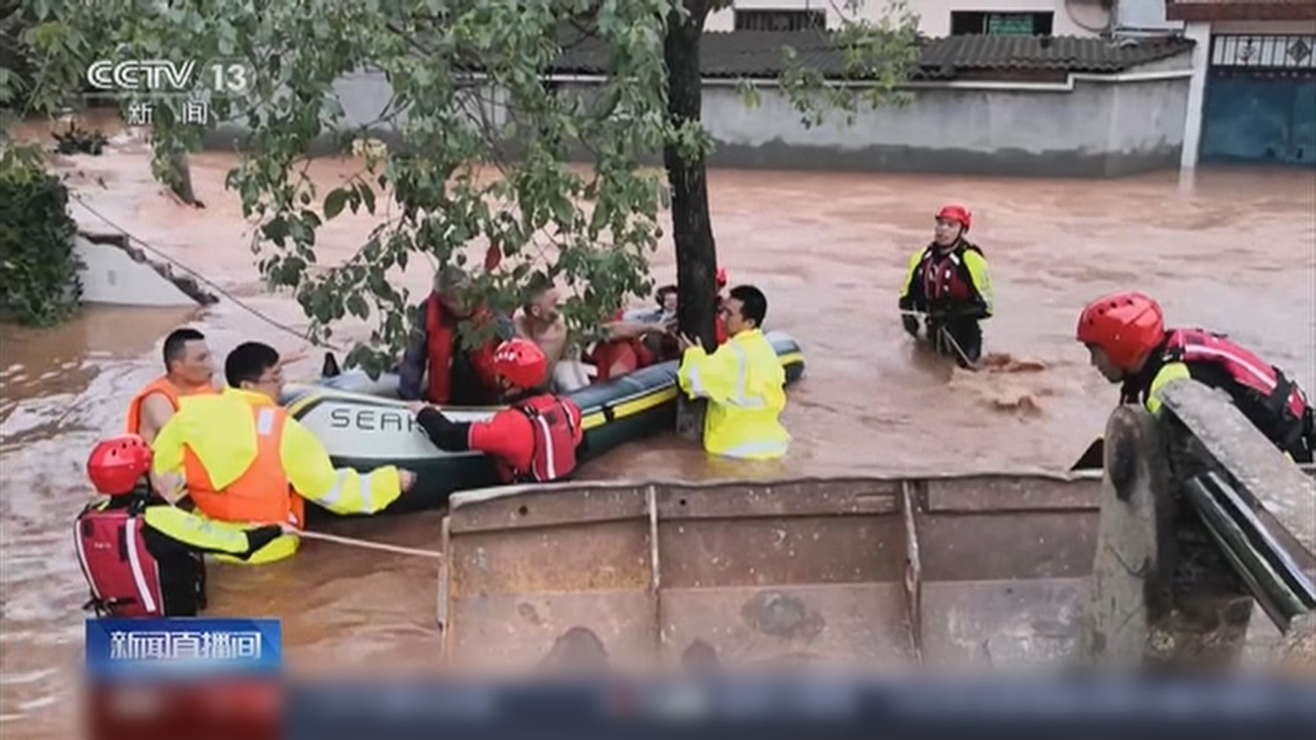 四川持續暴雨　當局啟動二級防汛應急響應