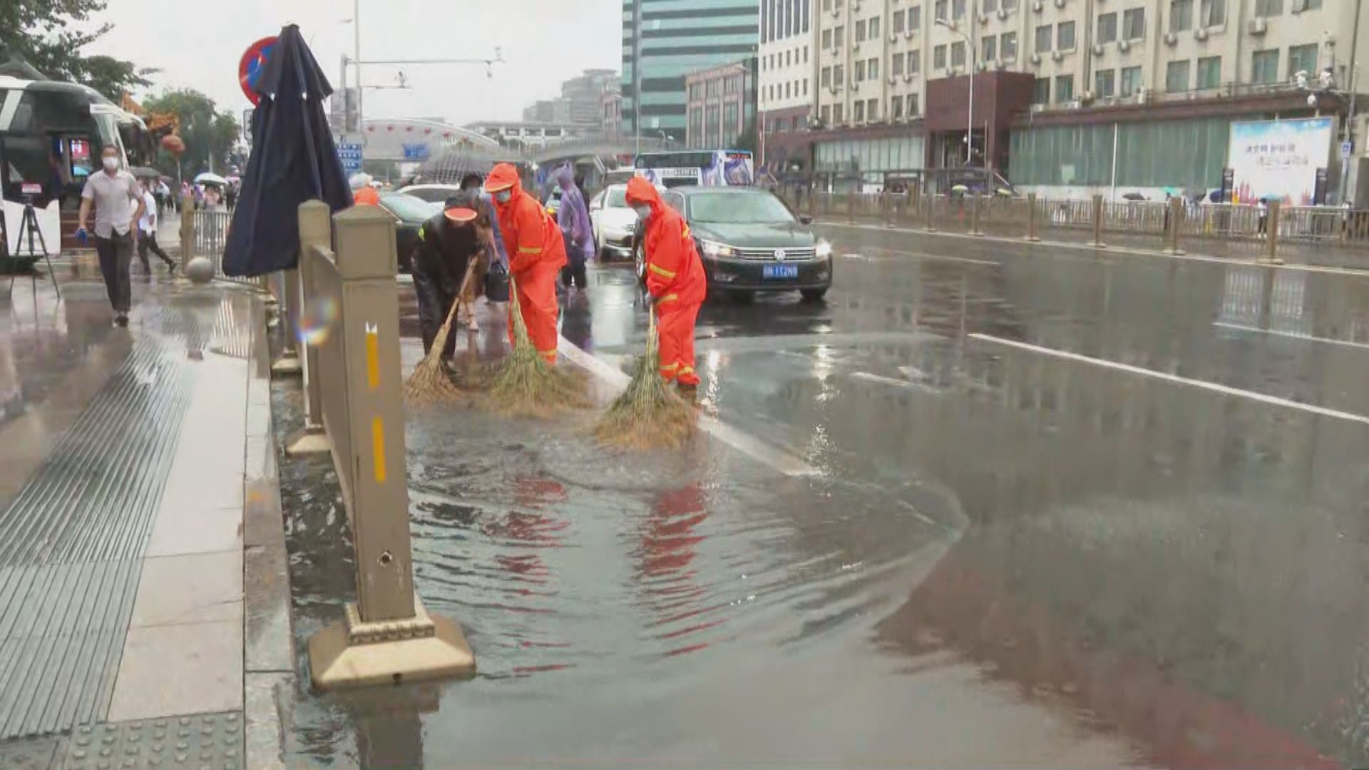 北京平均降雨量一度超過80毫米　達暴雨級別