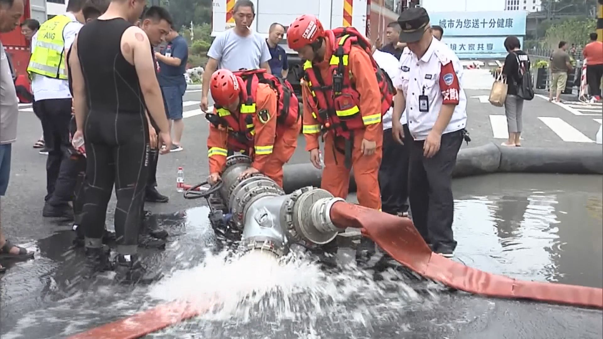 河南洪災釀33死　鄭州部分地區洪水陸續退卻