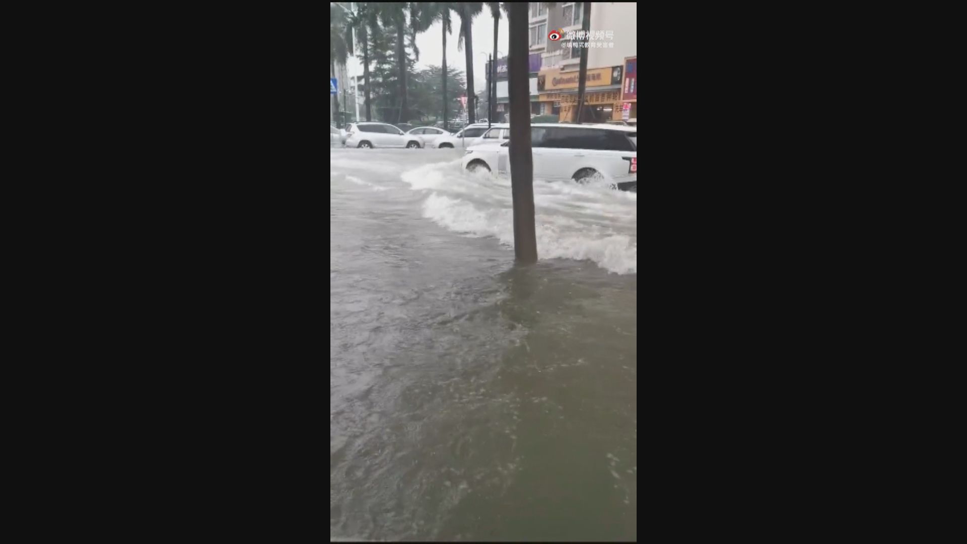 珠海暴雨公交線路一度停駛