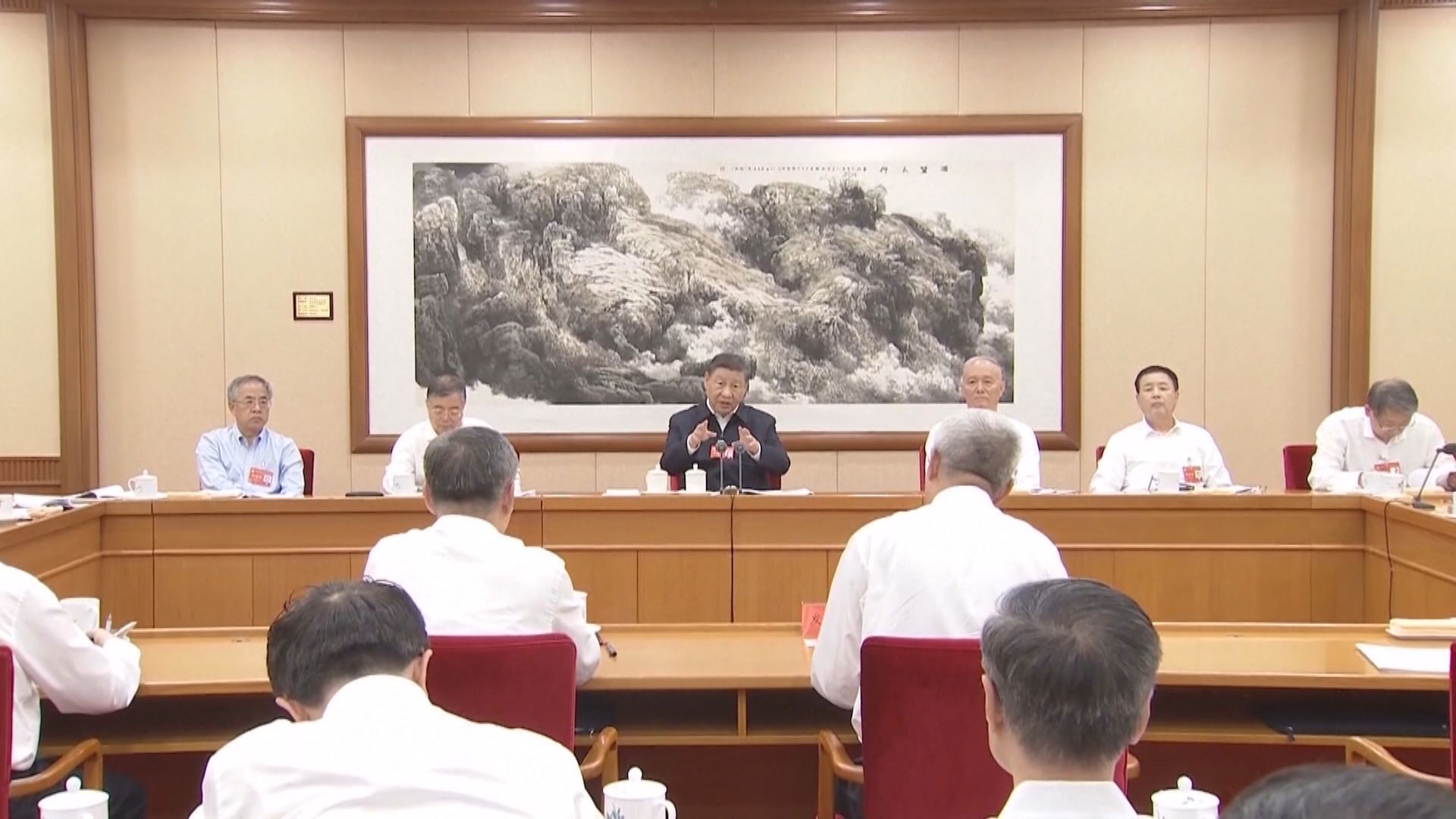 政治局委員等高級領導幹部向習近平述職