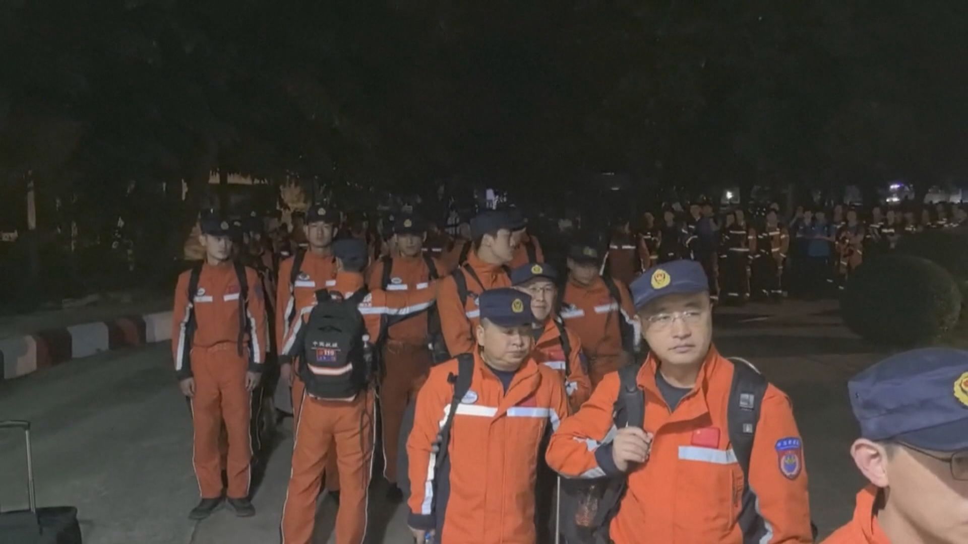 國家救援隊及香港特區救援隊從緬甸啟程回國