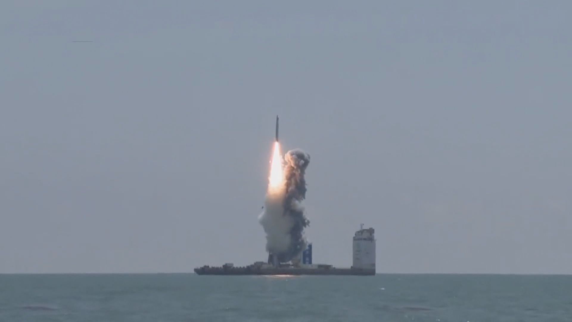長征十一號成功搭載5顆衛星升空　屬中國首次實現海上「一站式」發射