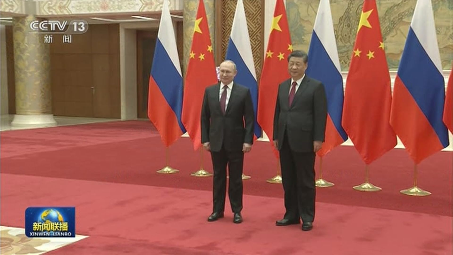 習近平會見普京　支持彼此維護主權