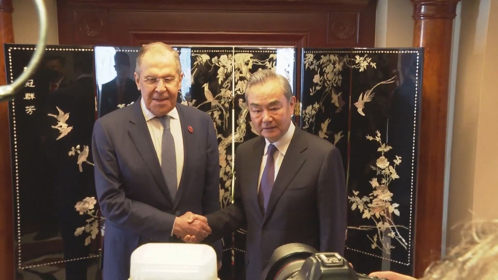 王毅晤拉夫羅夫 指中俄要加強戰略溝通協調
