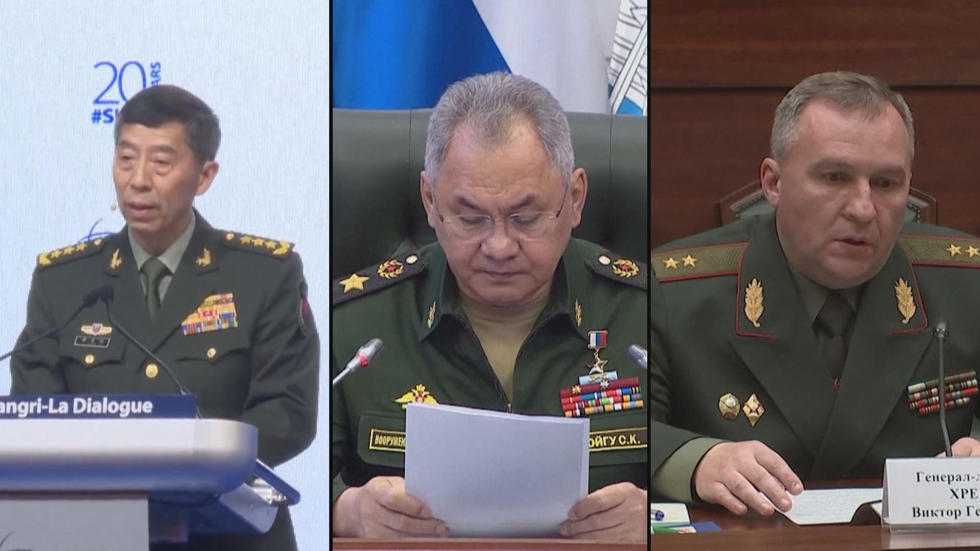 國防部長李尚福訪問俄羅斯及白俄