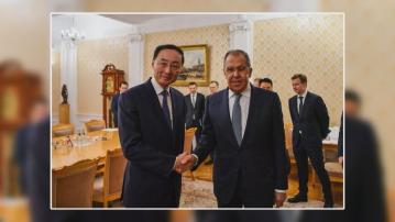 孫衛東晤拉夫羅夫 指雙方要強化政治及戰略互信