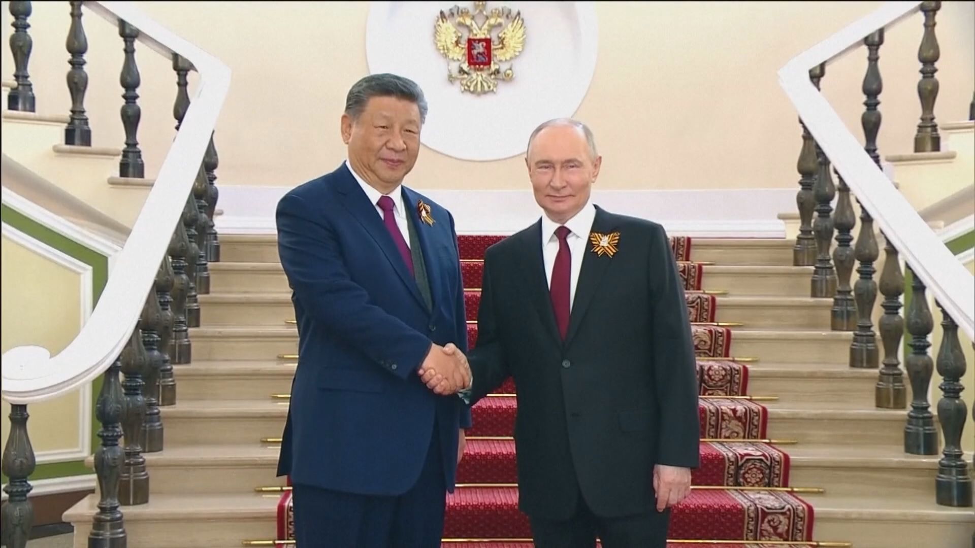 中俄元首互致新年賀電