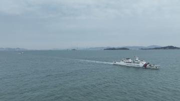 福建海警一周內兩度在金門附近海域巡查