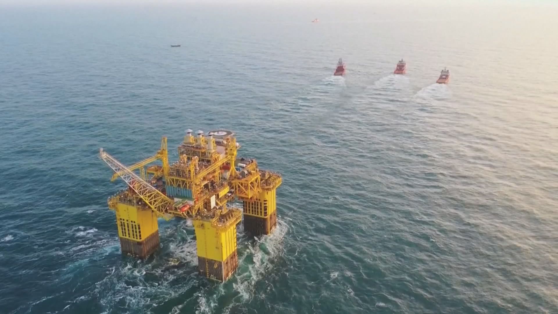 國產能源站「深海一號」抵陵水海域