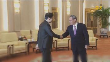 李強晤黃循財 稱願與新加坡促進各方面合作