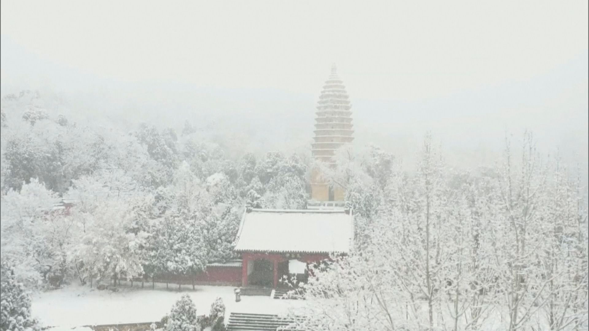 河南月初下雪為人工增雪　當局指有助降水