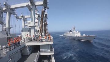 解放軍南部戰區於南海進行例行巡航