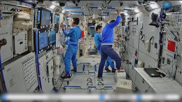 神十八乘組在軌一個月完成多項實驗及裝置組裝