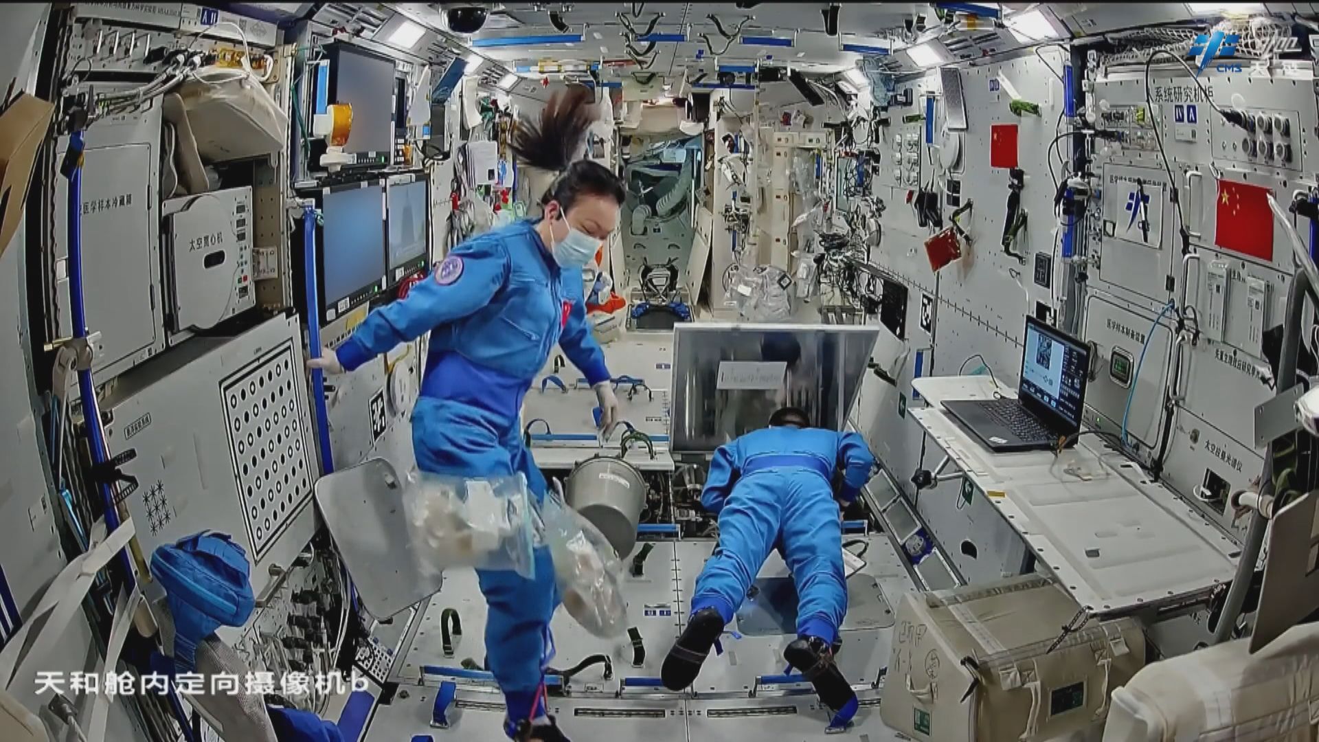 黎家盈太空出差將滿三個月　有序推進太空科學實驗等