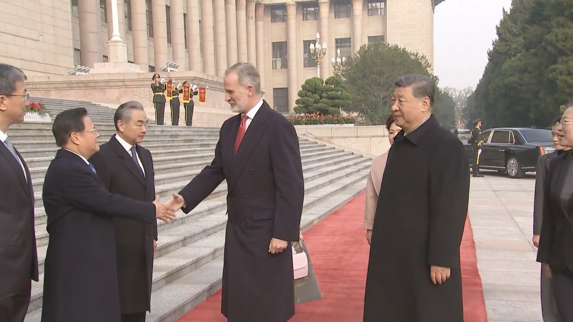 習近平會見訪華的西班牙國王費利佩六世(吳家耀報道)