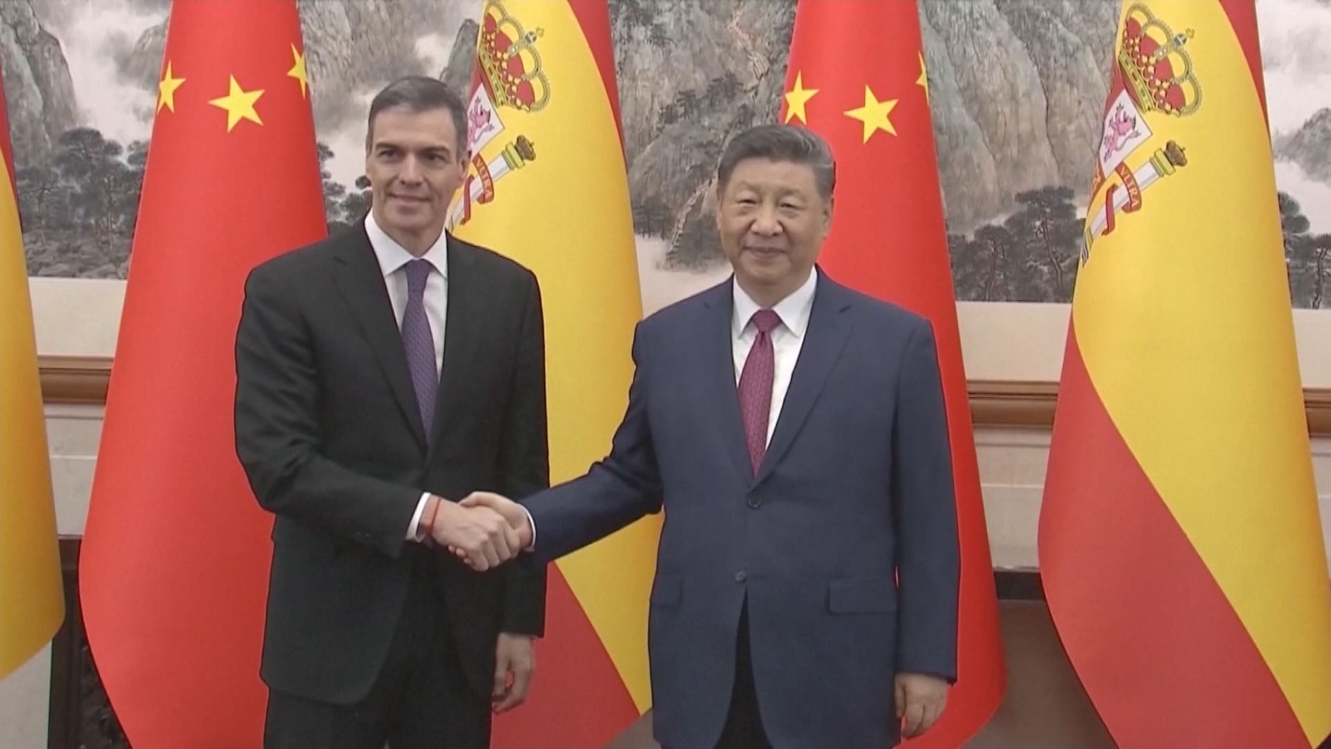 料國家主席習近平明日晤西班牙首相桑切斯