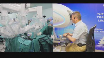 身處羅馬醫生操作機械人為北京病人動手術  全球首次