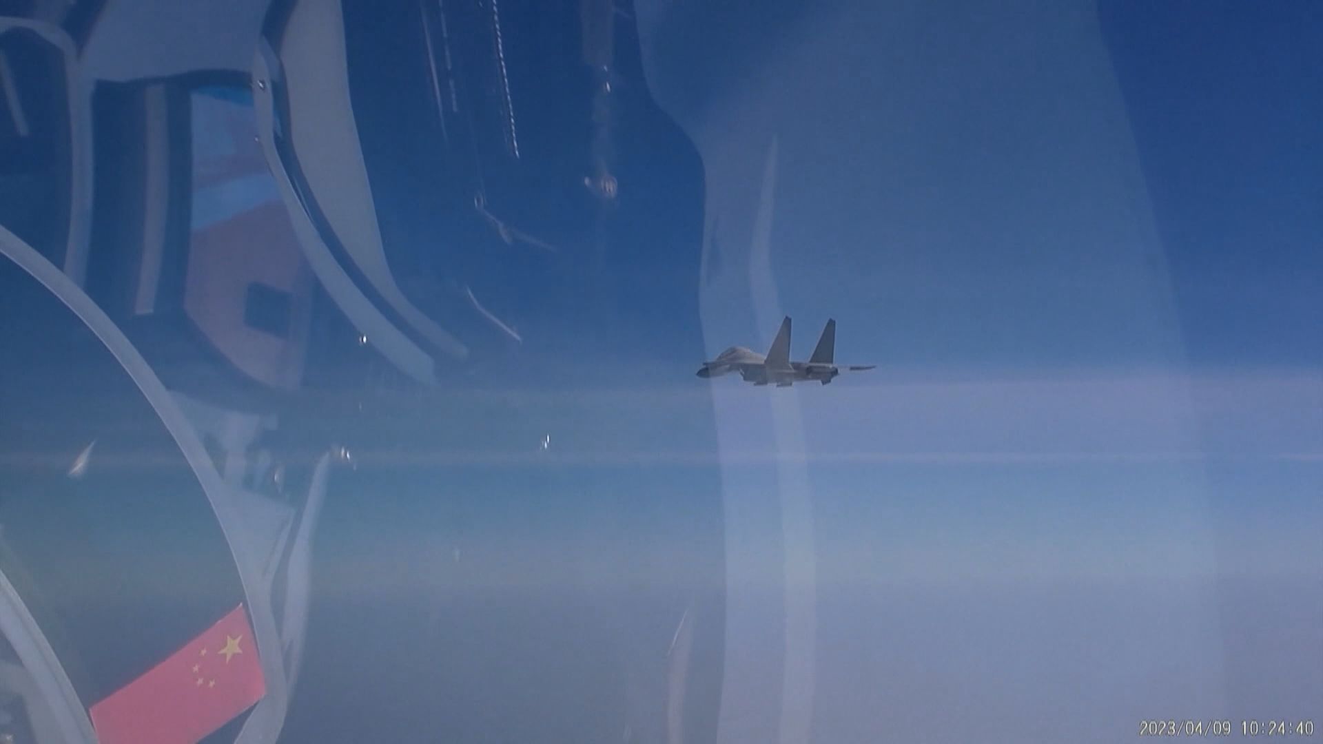 台媒指解放軍軍機早上11度進入台灣上空